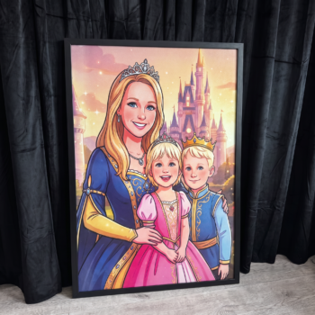 Realizacje - personalizowany obraz na drewnie