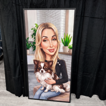 Realizacje - personalizowany obraz na drewnie