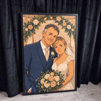 Realizacje - personalizowany obraz na drewnie