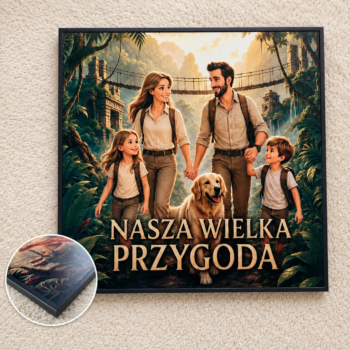 Realizacje - personalizowany obraz na drewnie
